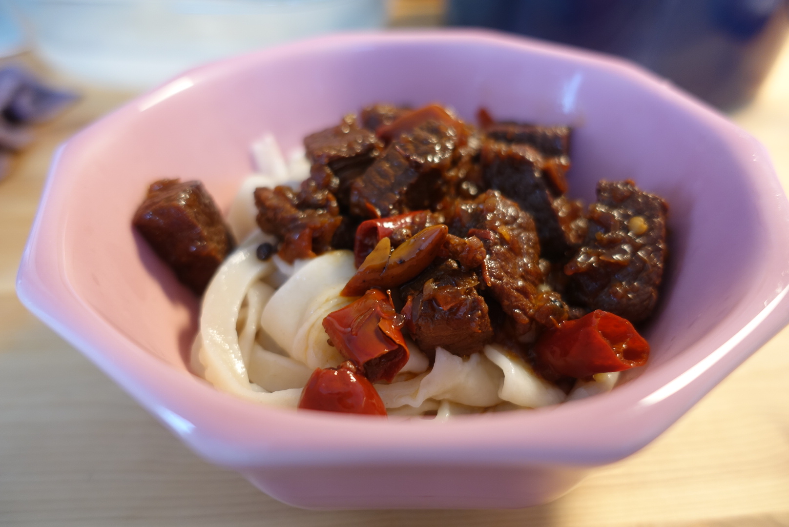 Noodle with Beef in Brown Sauce (红烧牛肉面)