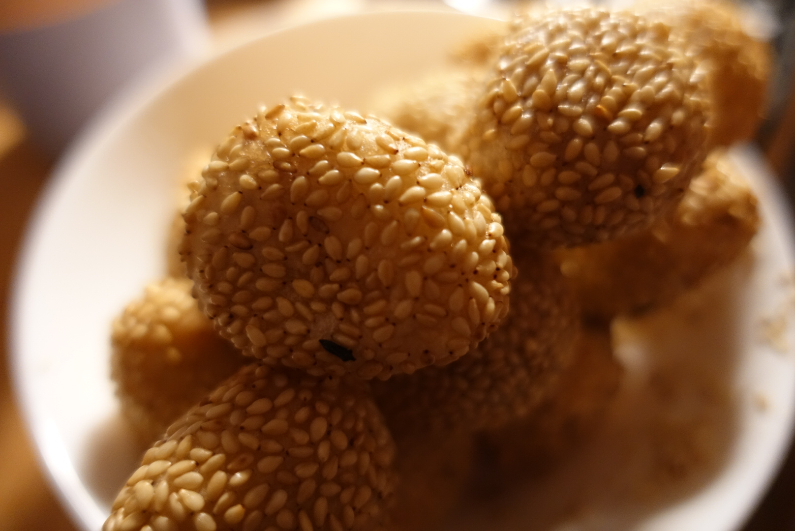 Fried Glutinous Rice Dumplings (麻团)