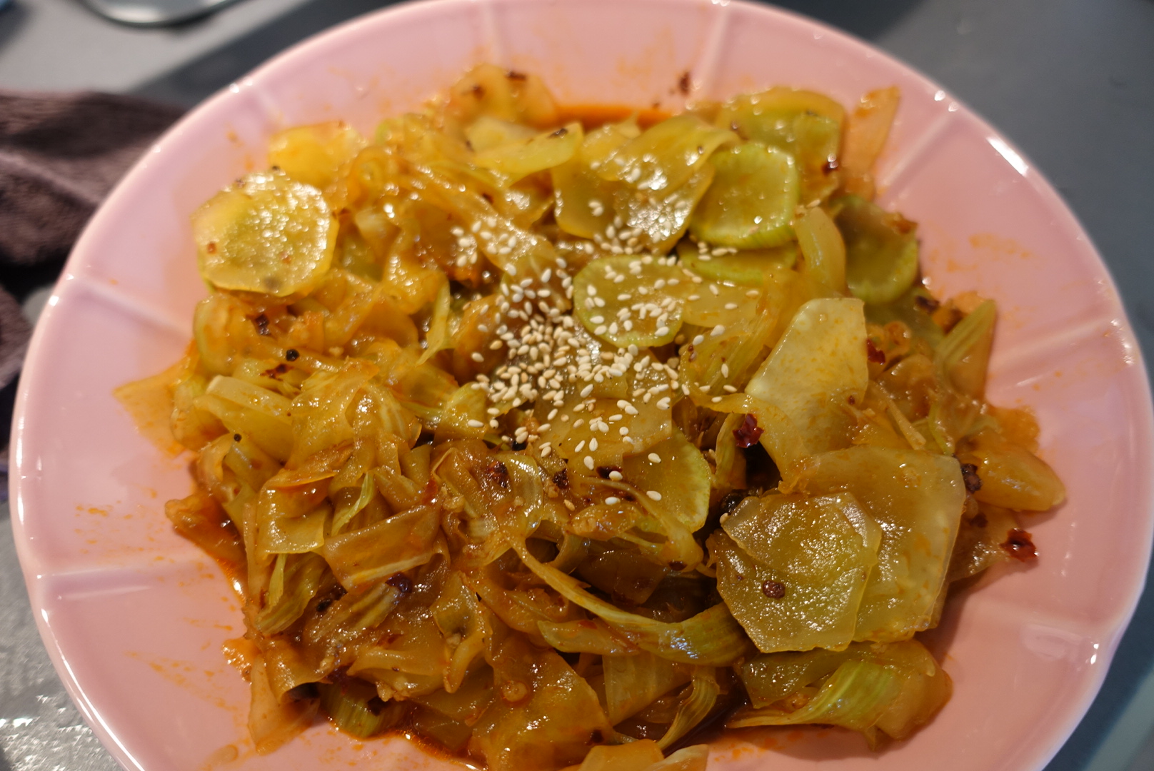 Cold Bamboo Shoots in Sauce (凉拌笋片)