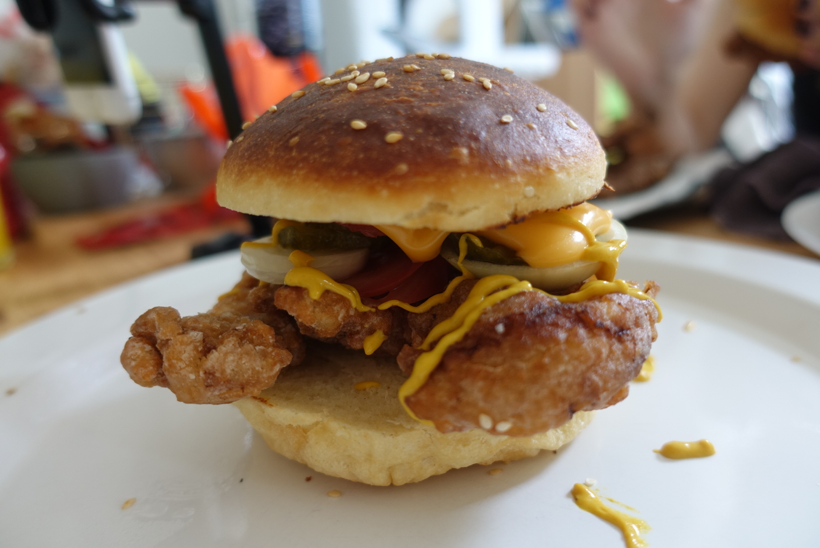 Chicken Burger (鸡排汉堡)